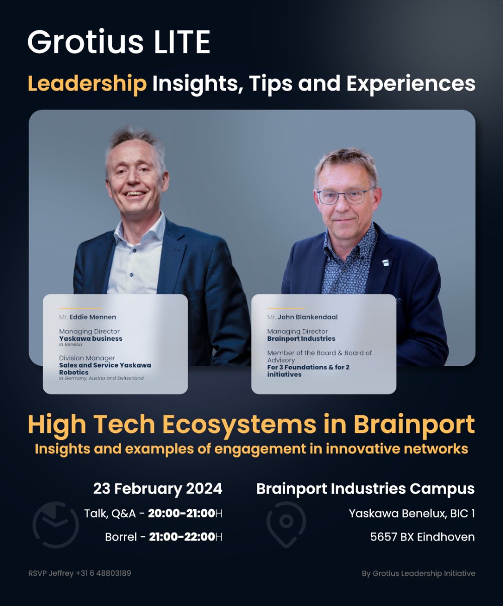 Grotius LITE · 23 February 2024 · High Tech Ecosystems in Brainport