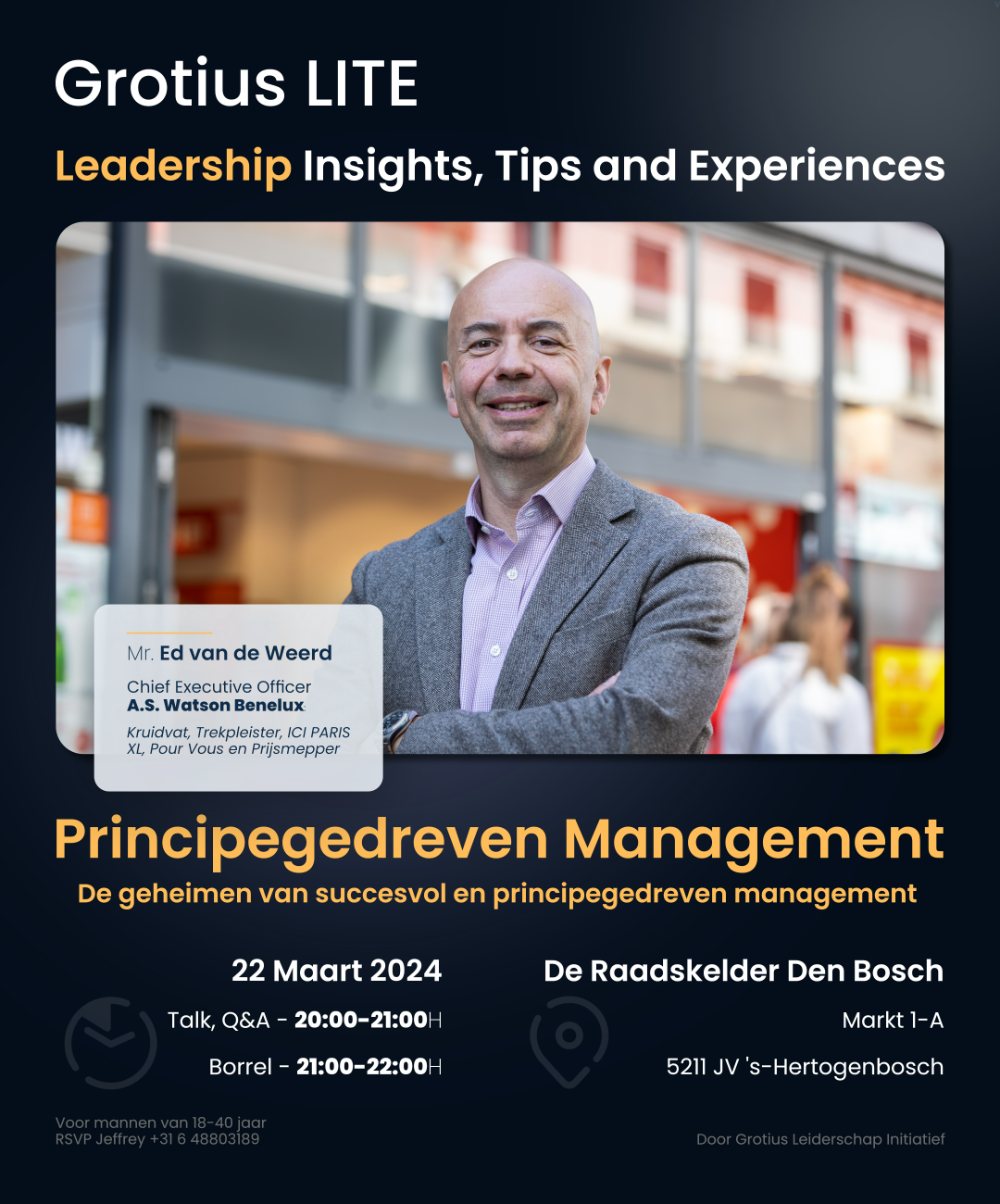 Grotius LITE · 22 March 2024 · Principegedreven Management