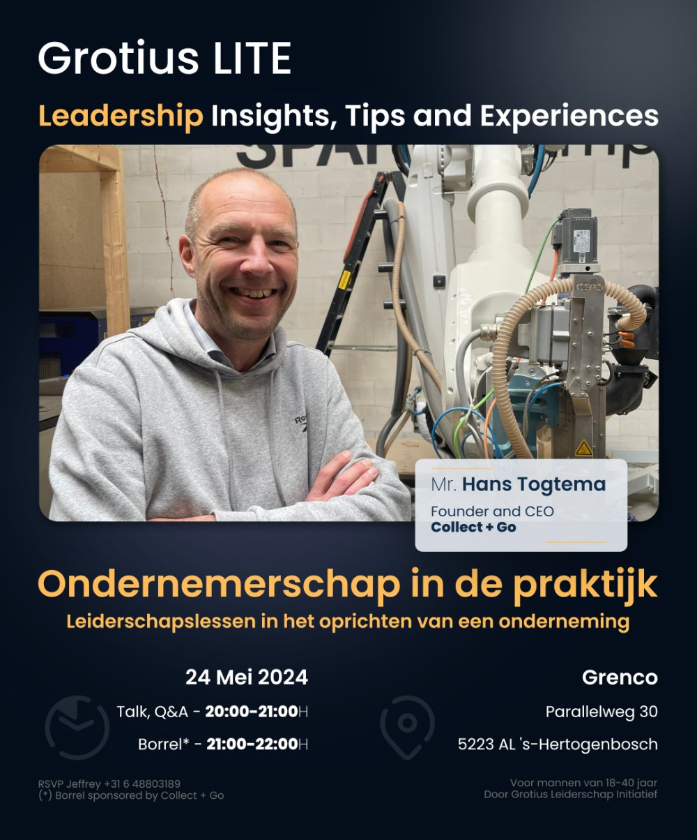 Grotius LITE · 24 May 2024 · Ondernemerschap in de praktijk